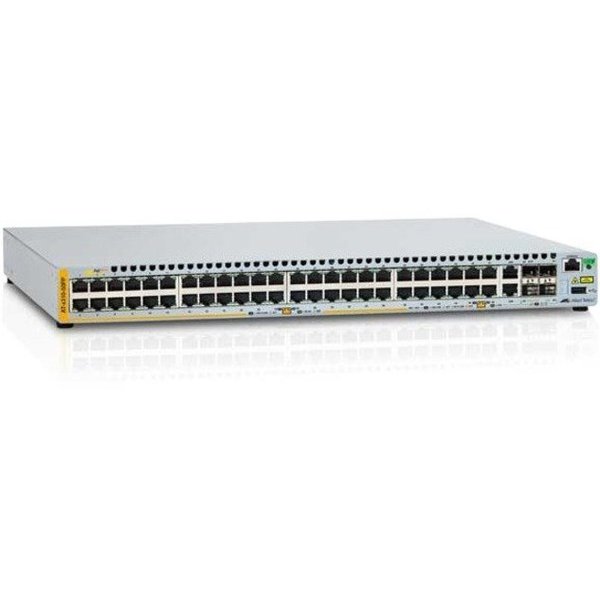 Allied Telesis L2 Sw, 48 10/100 Base-T Ports(Poe+), 2 Sfp/Cu Ports, 2 1G Stacking AT-X310-50FP-10